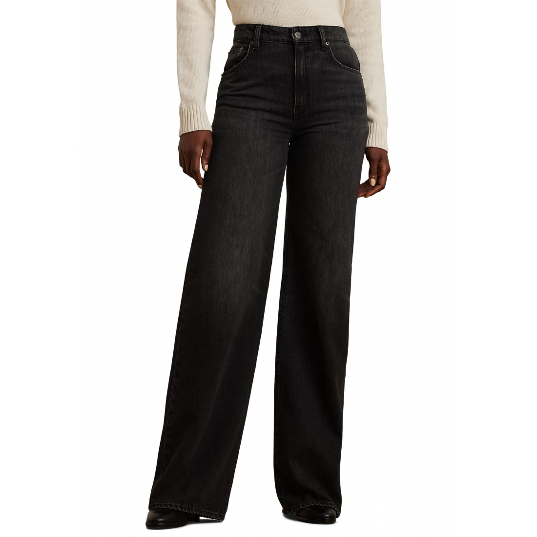 Women's 'Mid Rise Wide Leg' Jeans