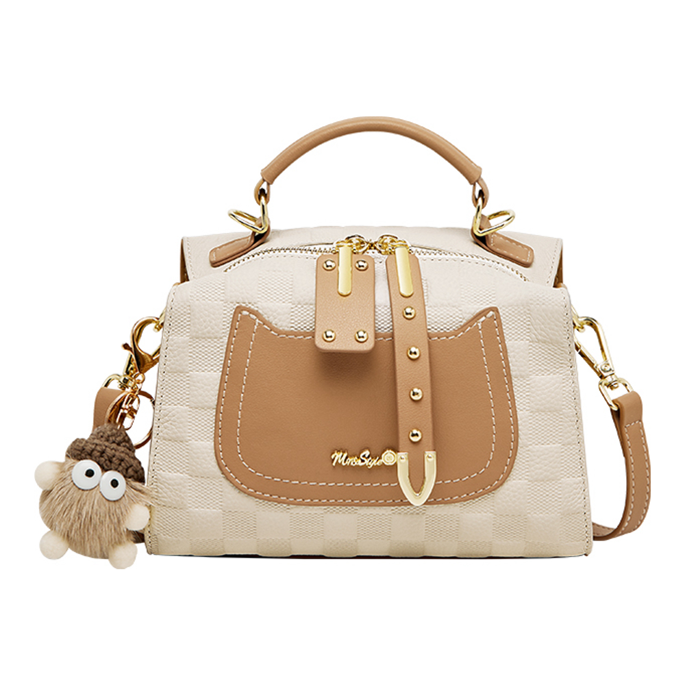 Sac à bandoulière 'Fashionable Color-Block Versatile Boston' pour Femmes