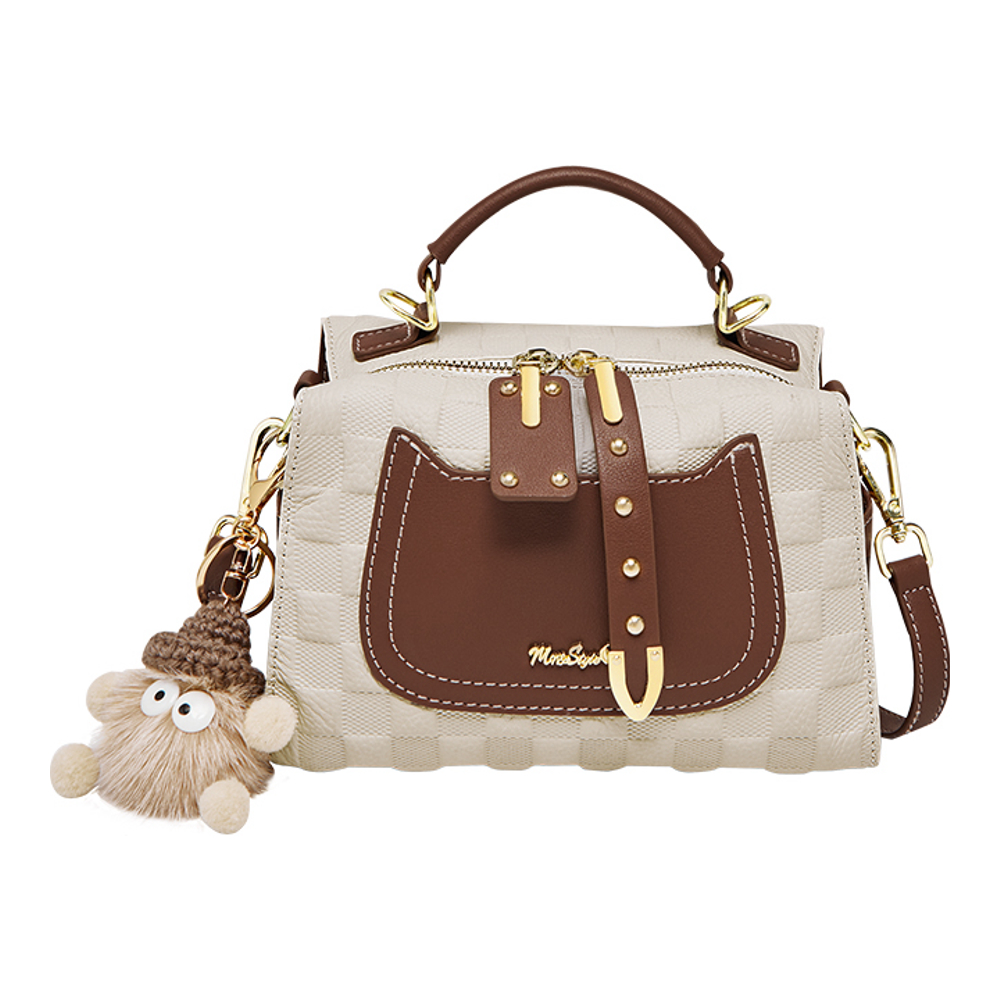 Sac à bandoulière 'Fashionable Color-Block Versatile Boston' pour Femmes