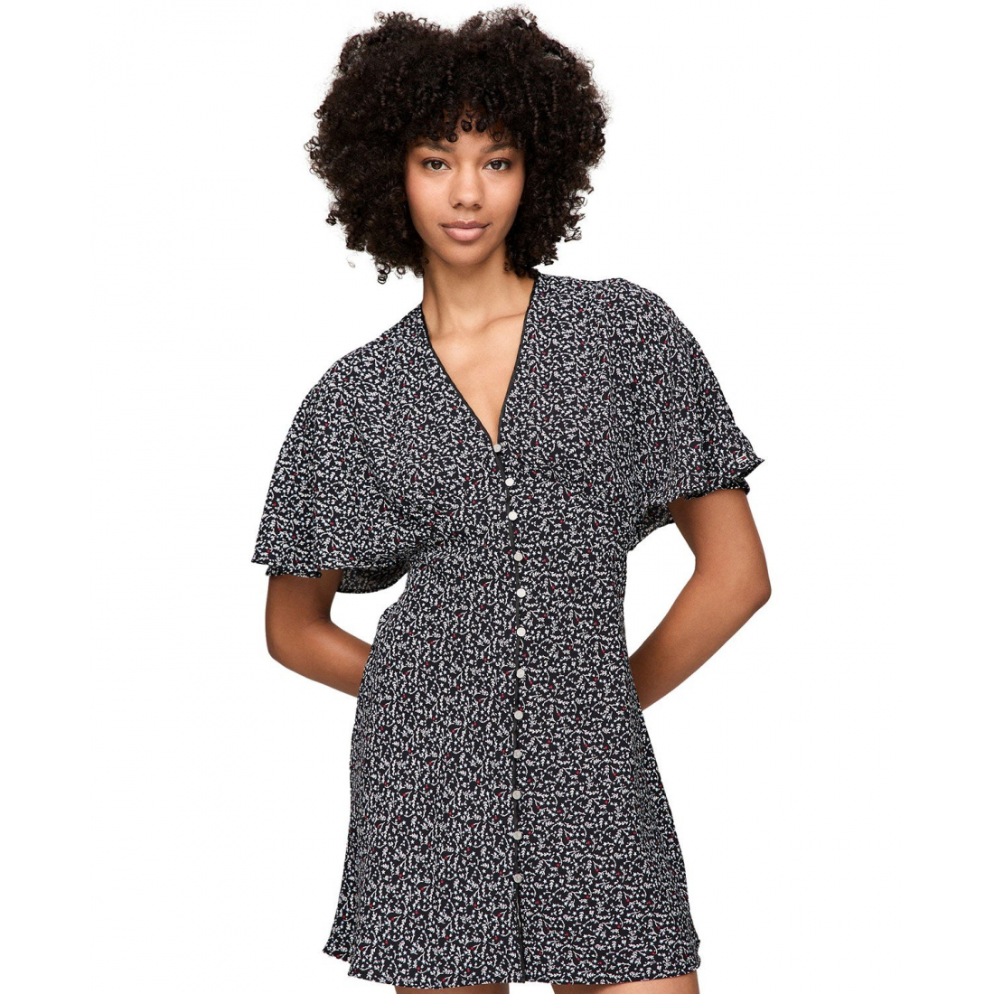 'Butterfly A-Line Mini Dress' pour Femmes