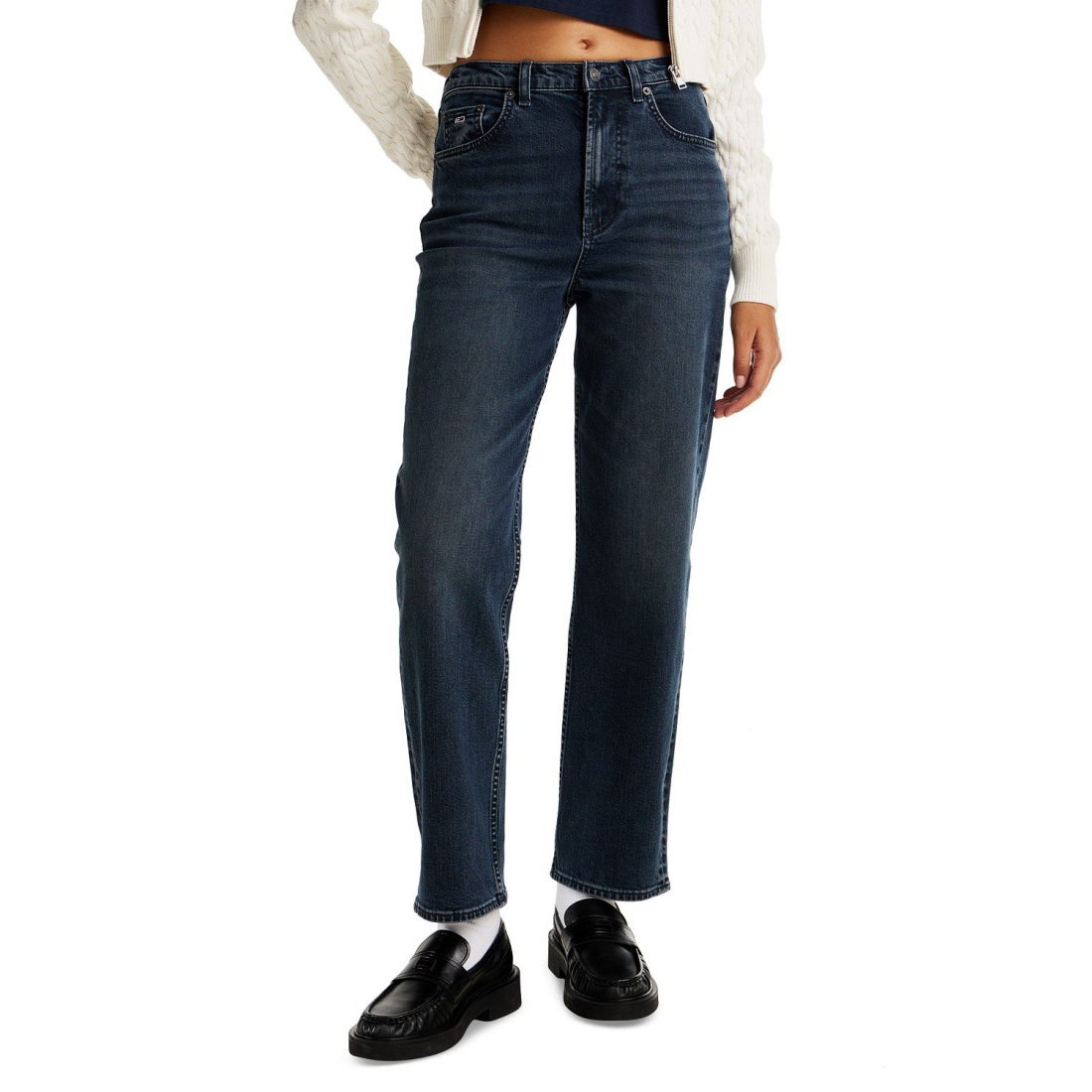 'Layla High-Rise Slim-Straight Jeans' pour Femmes