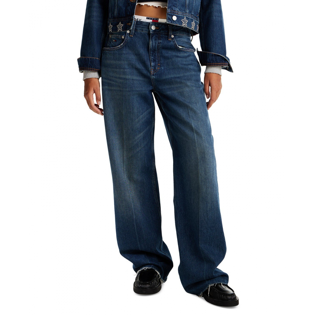 Women's 'Mia Relaxed Star Studded Jeans'
