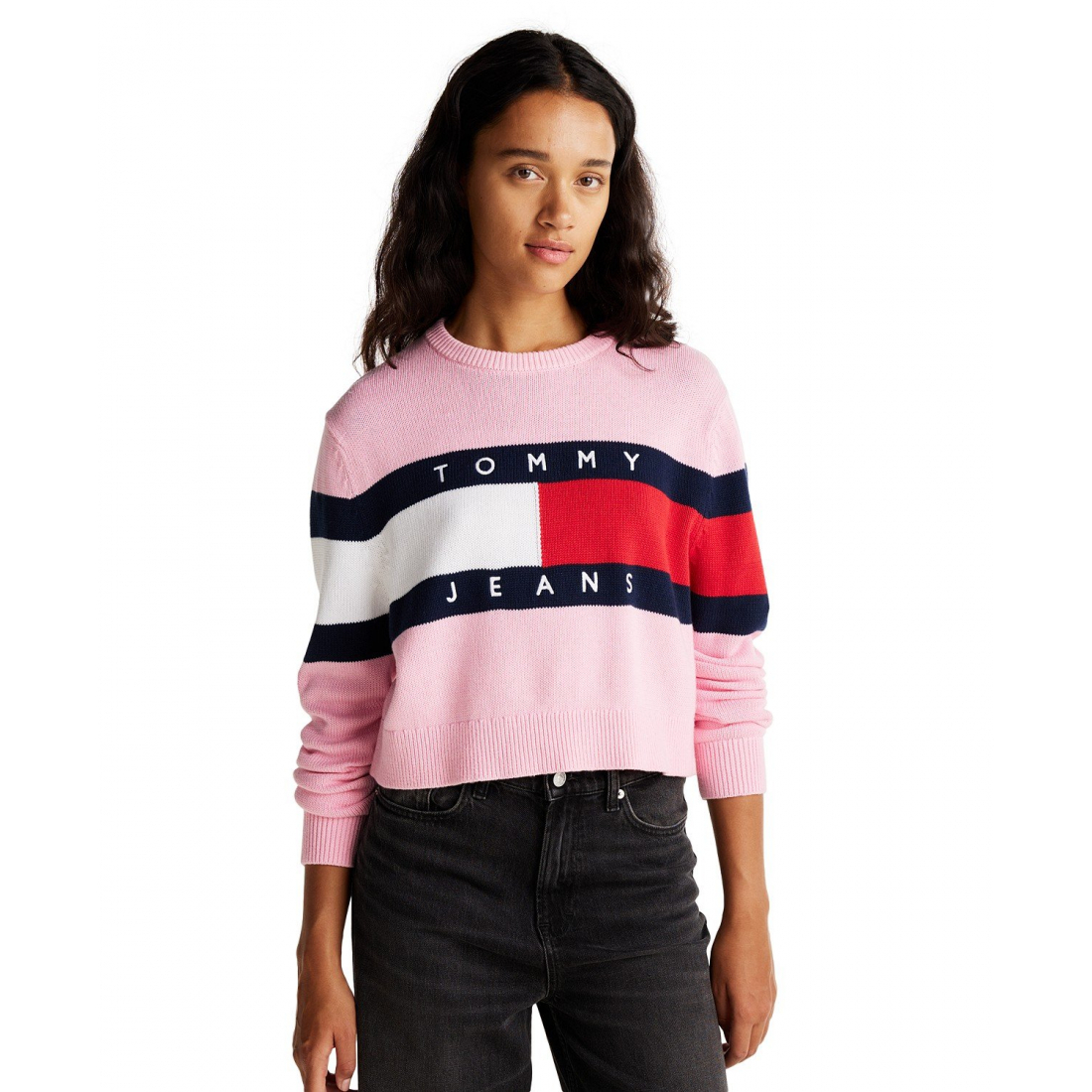 'Crewneck Flag Logo Sweater' pour Femmes