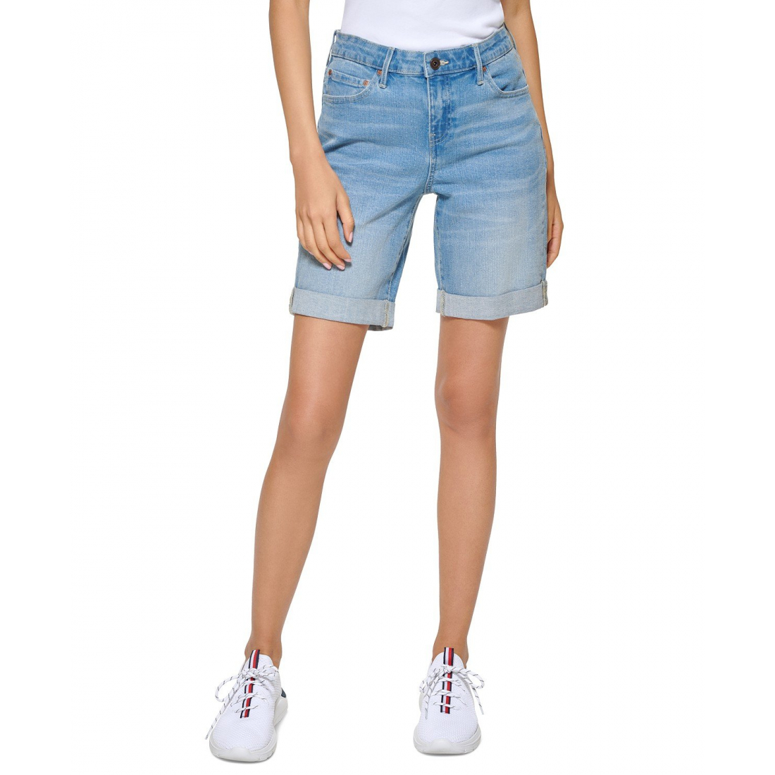'TH Flex Cuffed Bermuda Shorts' für Damen