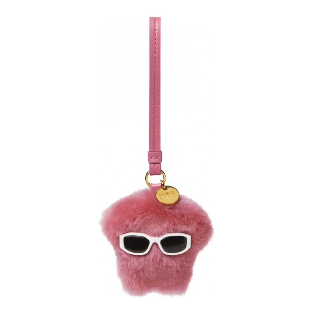Women's 'Medusa Fluffy Charm' Keychain