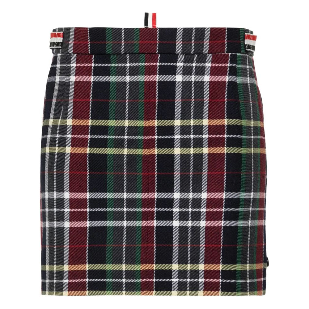 Women's 'Tartan-Check' Mini Skirt