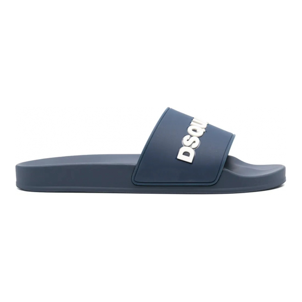 Men's 'Logo-Embossed' Slides
