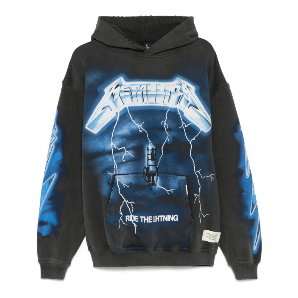 Sweatshirt à capuche  'X Metallica Ride The Lightning' pour Hommes