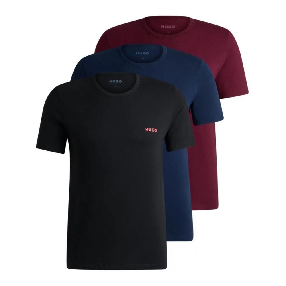 T-shirt 'Logo' pour Hommes - 3 Pièces