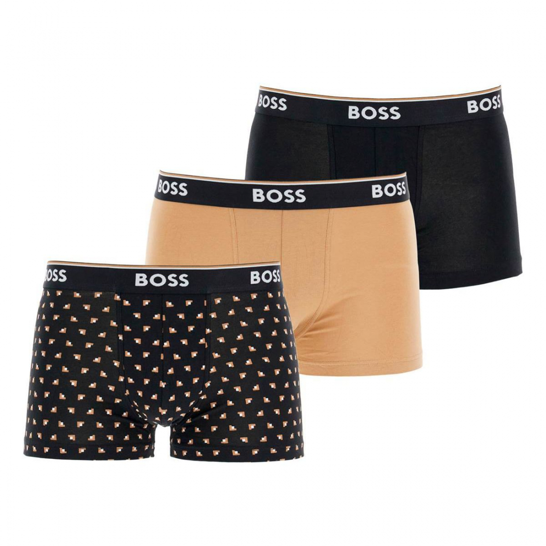 Boxers - 3 pièces 'Patterned' pour Hommes