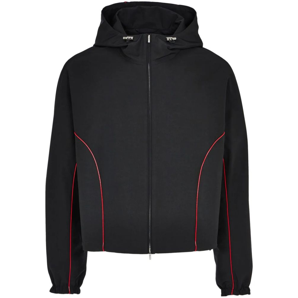 Veste 'Contrast-Piping Drawstring Lightweight' pour Hommes