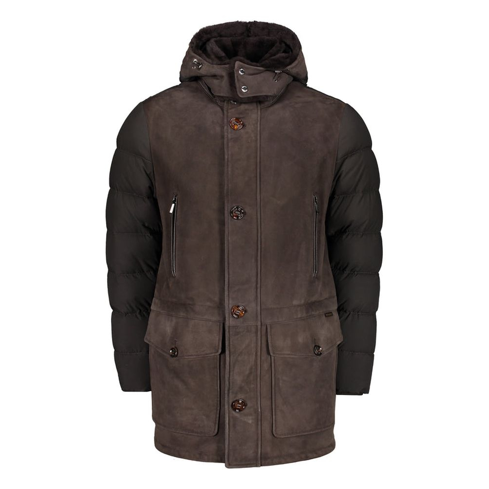 Parka 'Padded With Fur Hood' pour Hommes