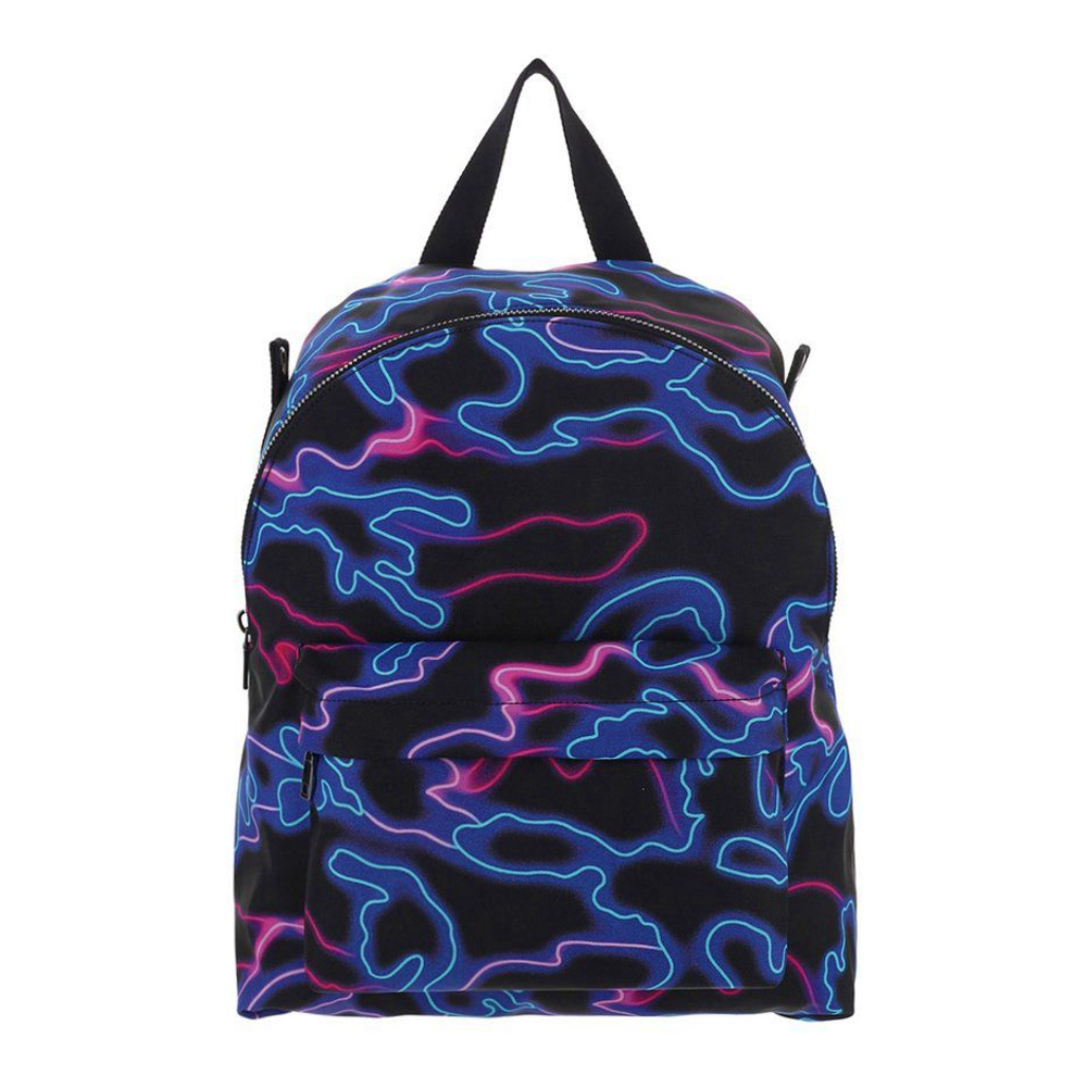 Men's 'Allover Neon Camouflage Printed' Backpack