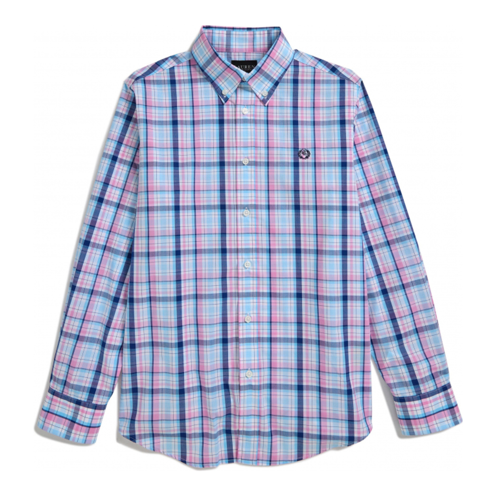 'Plaid Dress Shirt' pour Grands garçons