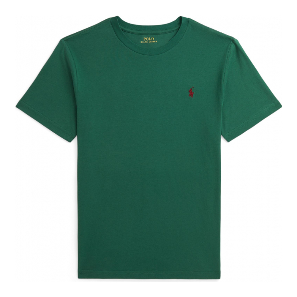 Big Boy's 'Cotton Jersey Crew Neck T-Shirt'