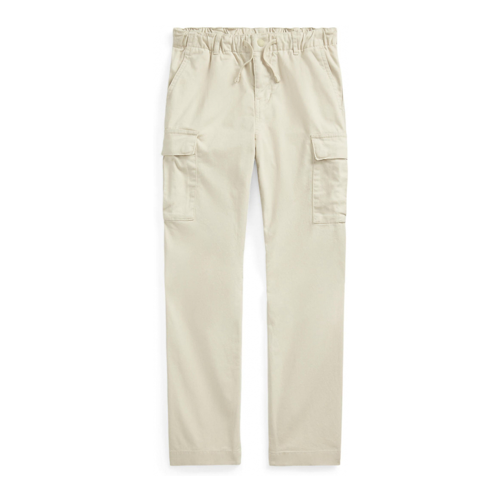 'Stretch Chino Cargo Pants' pour Grands garçons