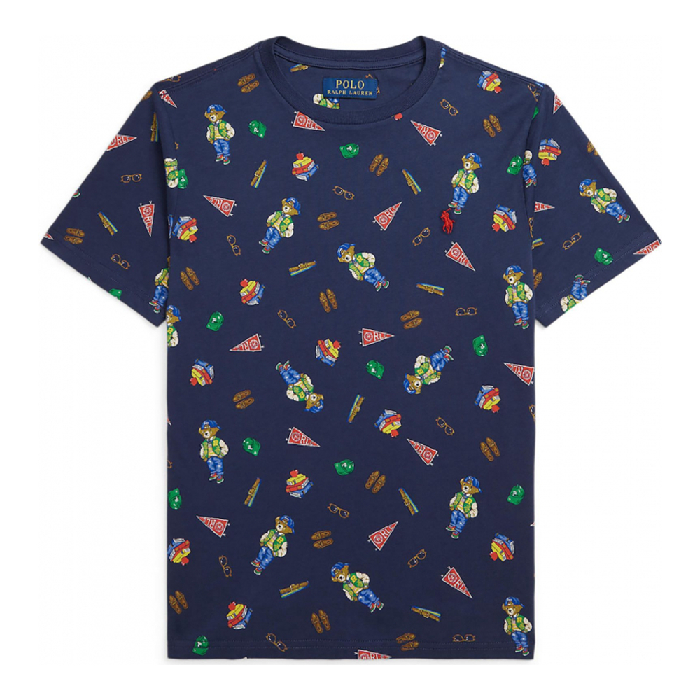 Big Boy's 'Polo Bear Cotton Jersey T-Shirt'
