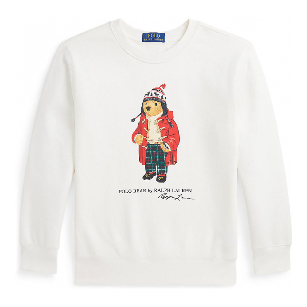 Big Boy's 'Polo Bear Fleece Sweatshirt'