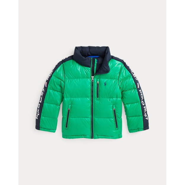 'Logo Down Hooded Jacket' pour Petits garçons