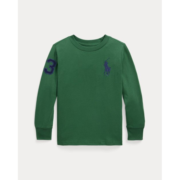 Little Boy's 'Big Pony Cotton Jersey Tee'