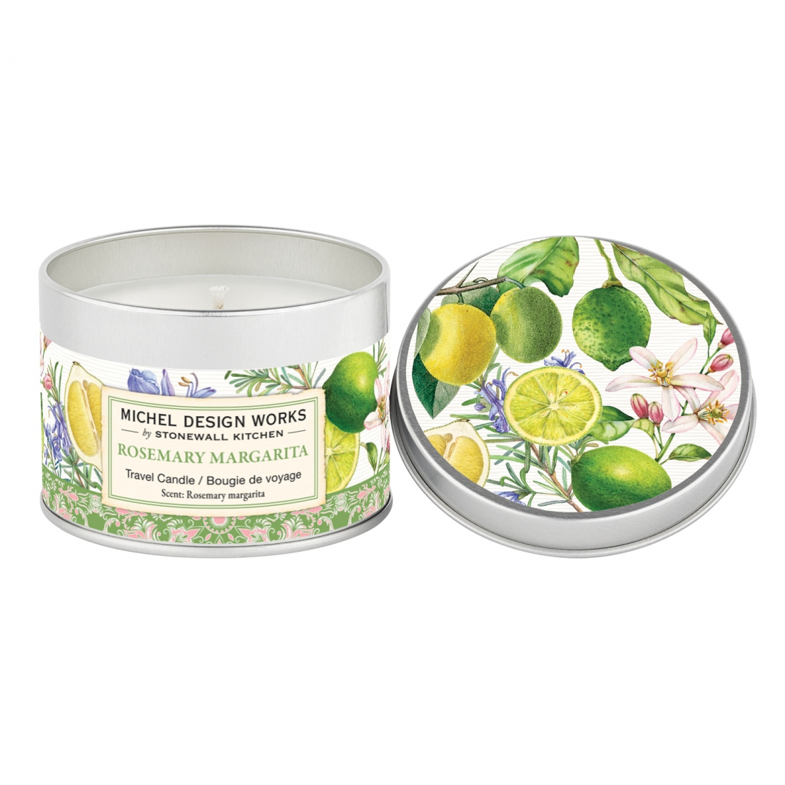 'Rosemary Margarita' Travel Candle - 28 g