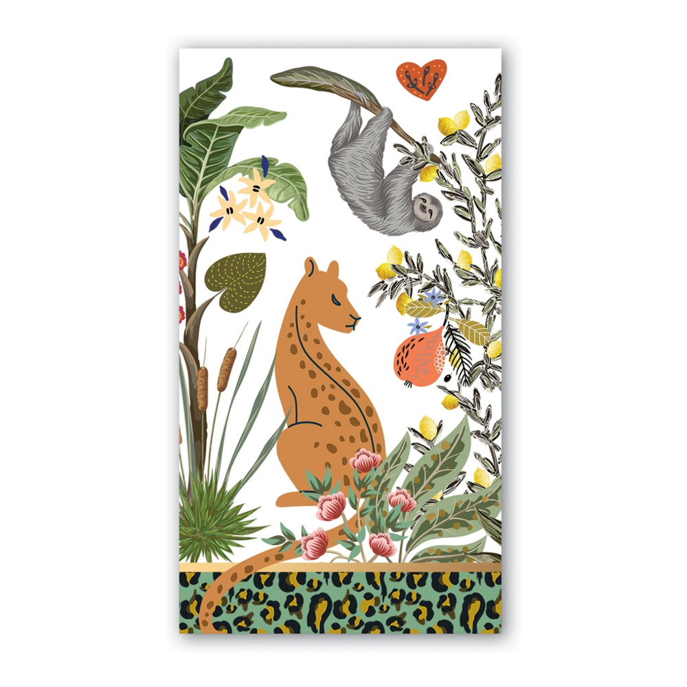 'Wild Lemon Hostess' Napkins - 11 x 20 cm - 15 Pieces