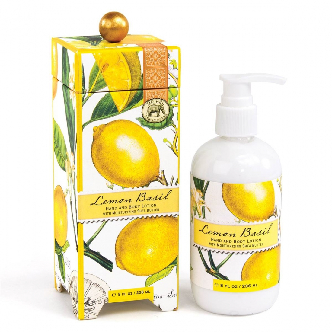 'Lemon Basil' Body Lotion - 236 ml