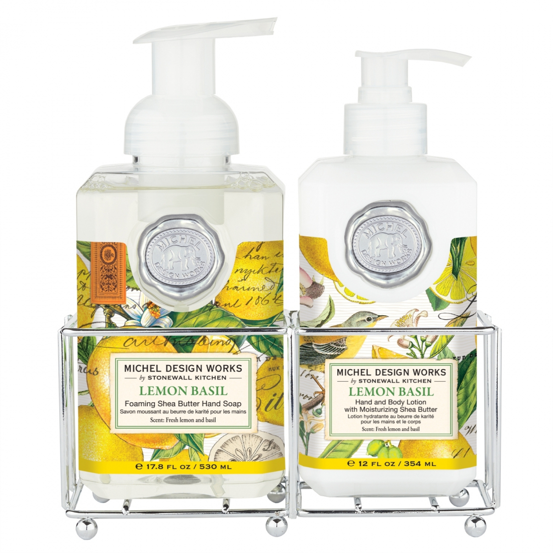 'Lemon Basil' Hand Care Set - 2 Pieces