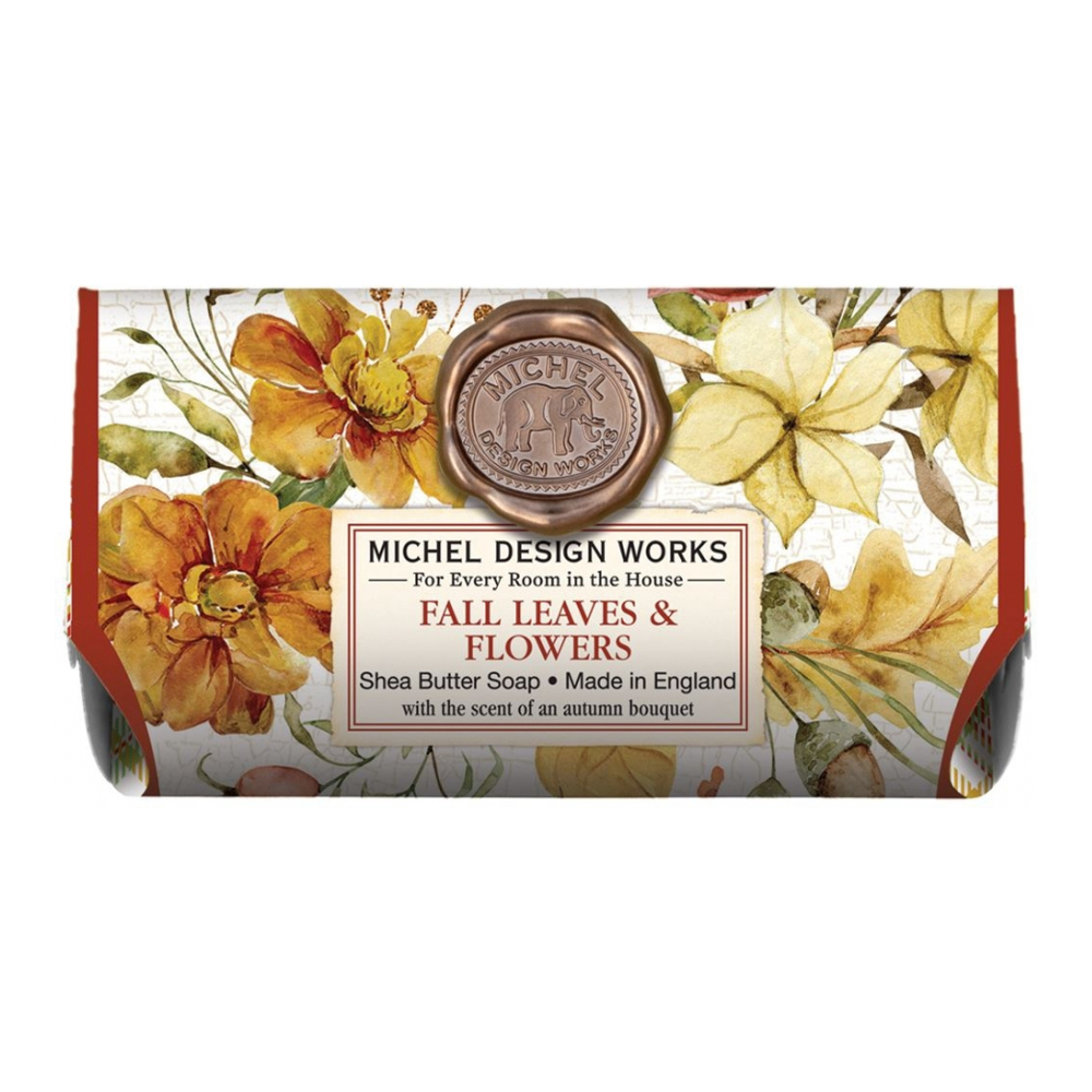 'Fall Leaves Large' Soap Bar - 246 g