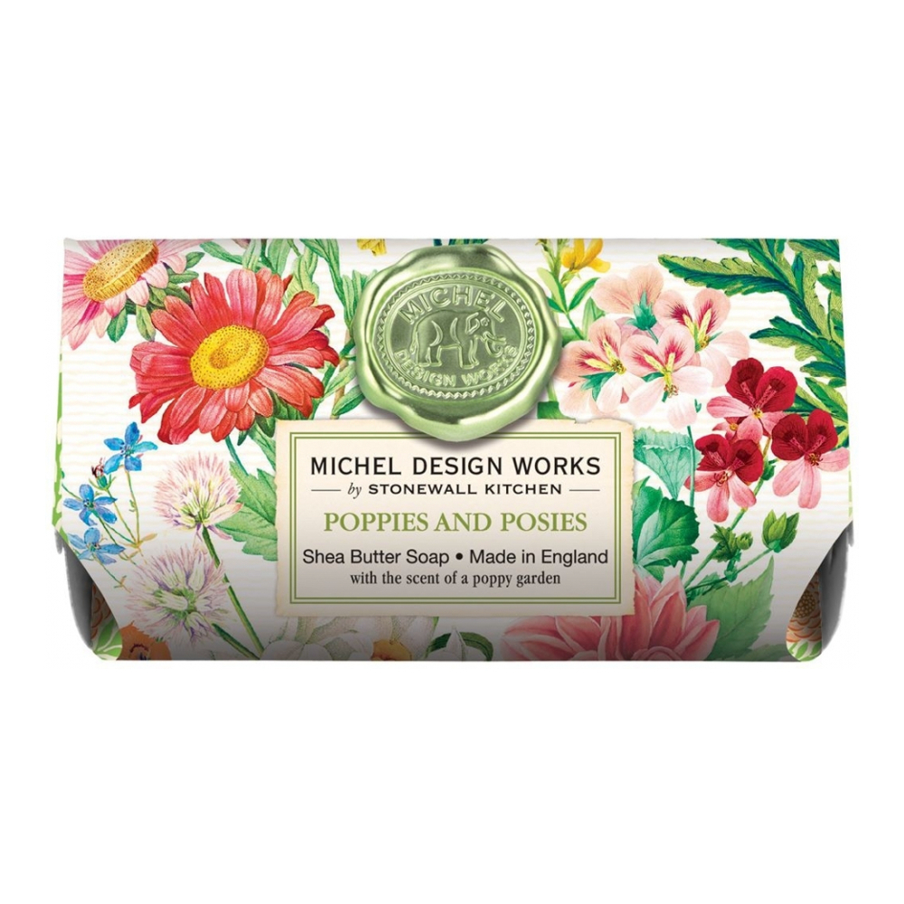 'Poppies and Posies' Soap Bar - 246 g