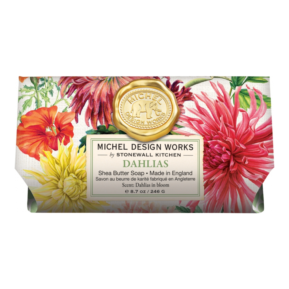 'Dahlias' Soap Bar - 246 g