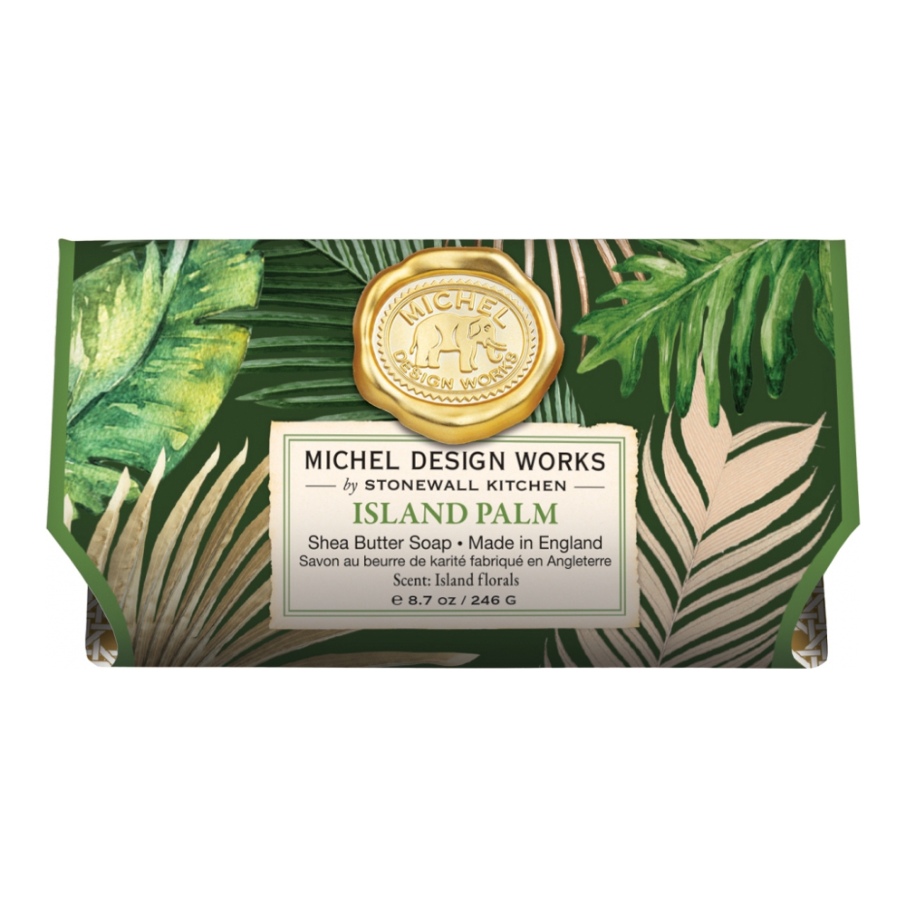 'Island Palm Large' Soap Bar - 246 g