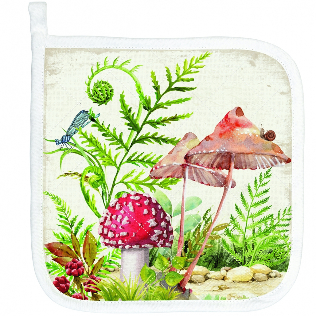 Manique 'Moss and Oak' - 22.8 x 22.8 cm