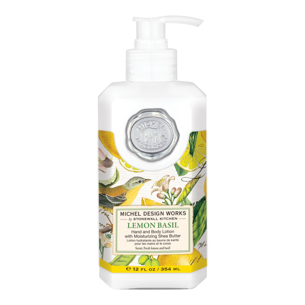 'Lemon Basil' Hand & Body Lotion - 354 ml