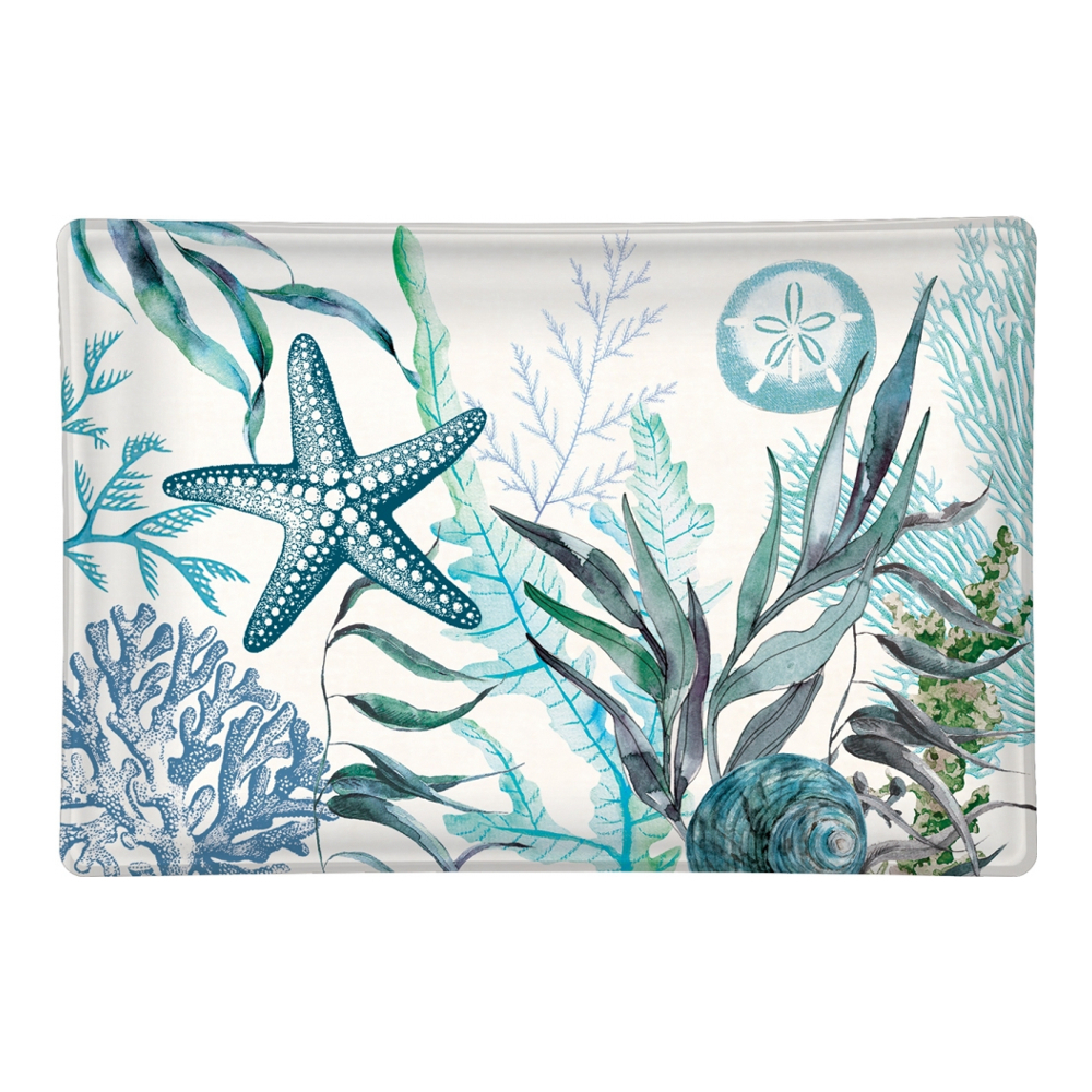 'Ocean Tide' Soap Dish - 14.6 x 9.5 cm