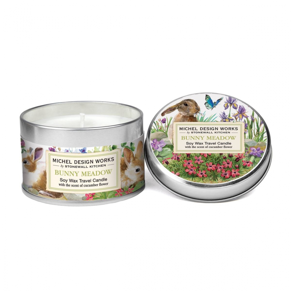 'Bunny Meadow' Travel Candle - 113 g