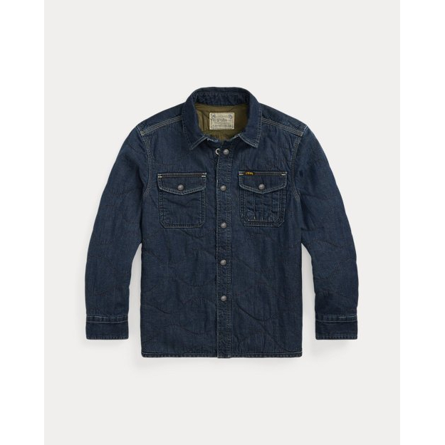 Big Boy's 'Quilted Denim Shirt Jacket'