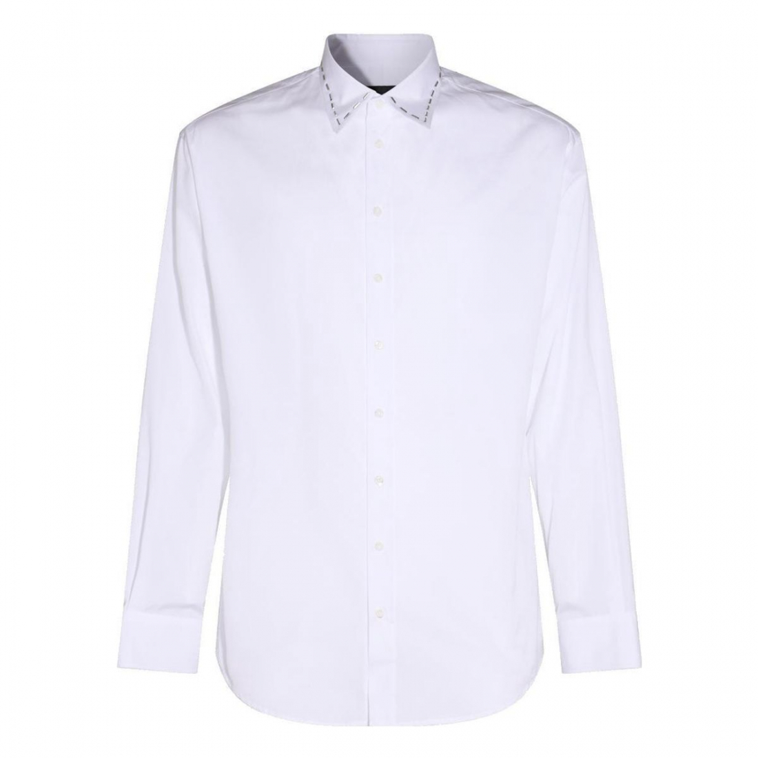 Chemise 'Stitch Detailed Curved Hem' pour Hommes