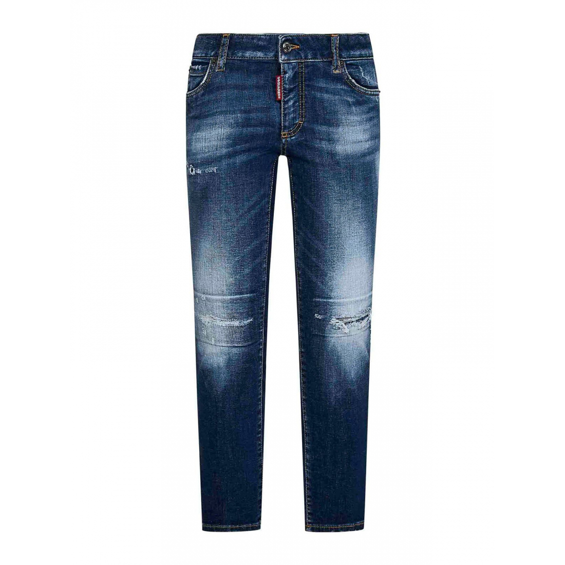 Jeans 'Straight Leg With Details' pour Femmes