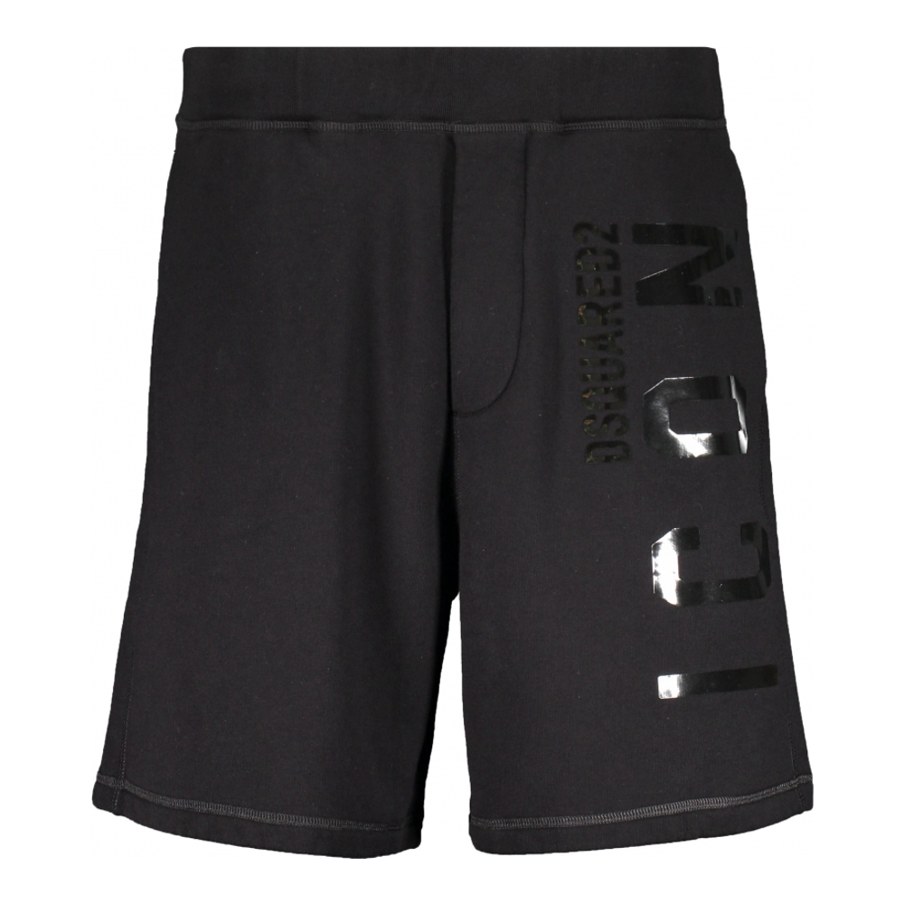 Short en coton 'Logo Print' pour Hommes