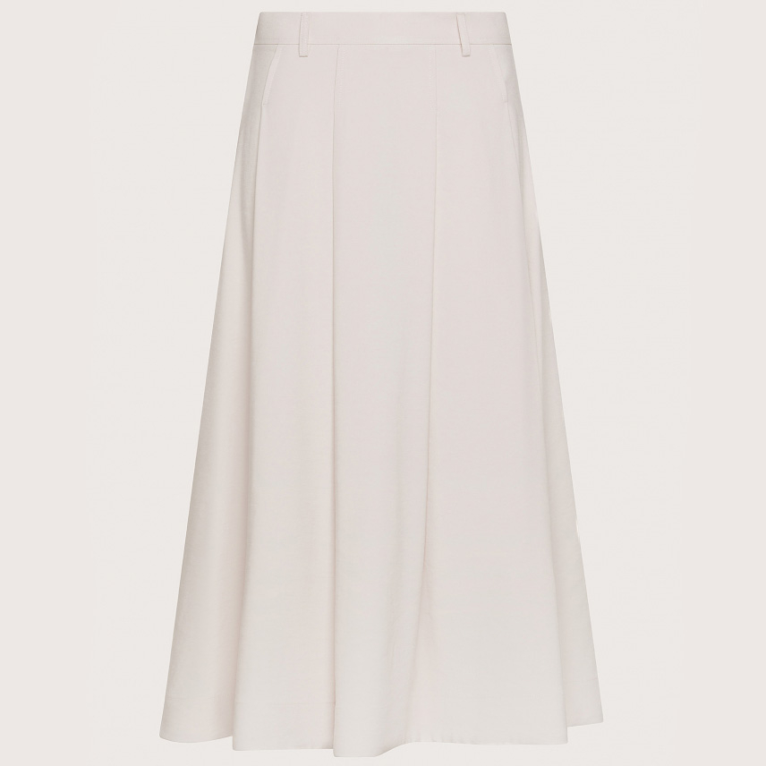 Women's 'Pleated' Midi Skirt