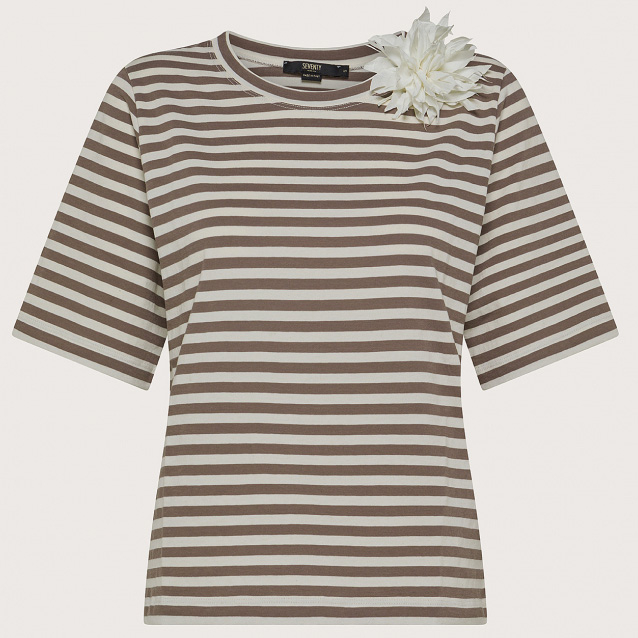 T-shirt 'Striped' pour Femmes