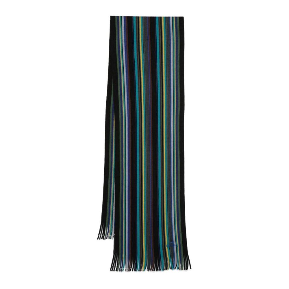 Écharpe en laine 'Striped' pour Hommes