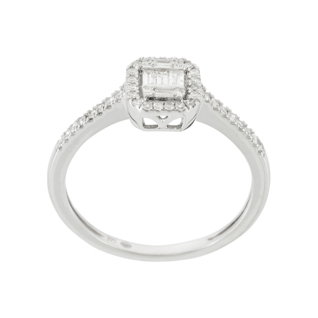 Bague 'Solitaire Lumineux' pour Femmes