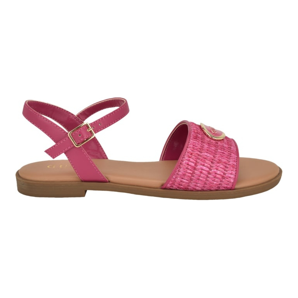 Sandales plates 'Moores Raffia Sandals' pour Femmes