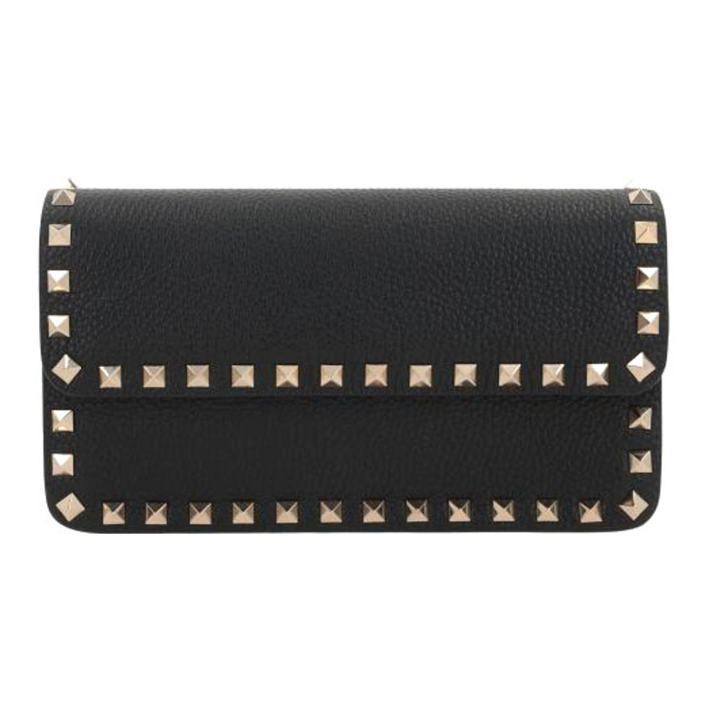 Women's 'Rockstud' Chain Wallet