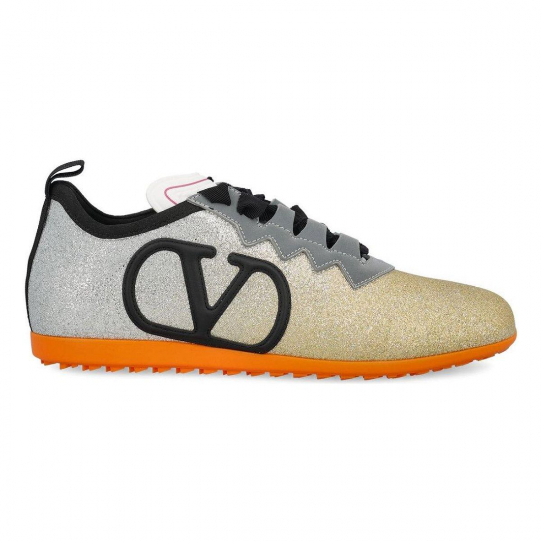 Sneakers 'Logo Patch Lace-Up' pour Femmes