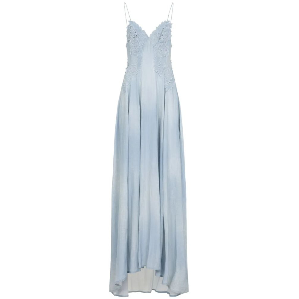 Women's 'Lace-Appliqué' Maxi Dress