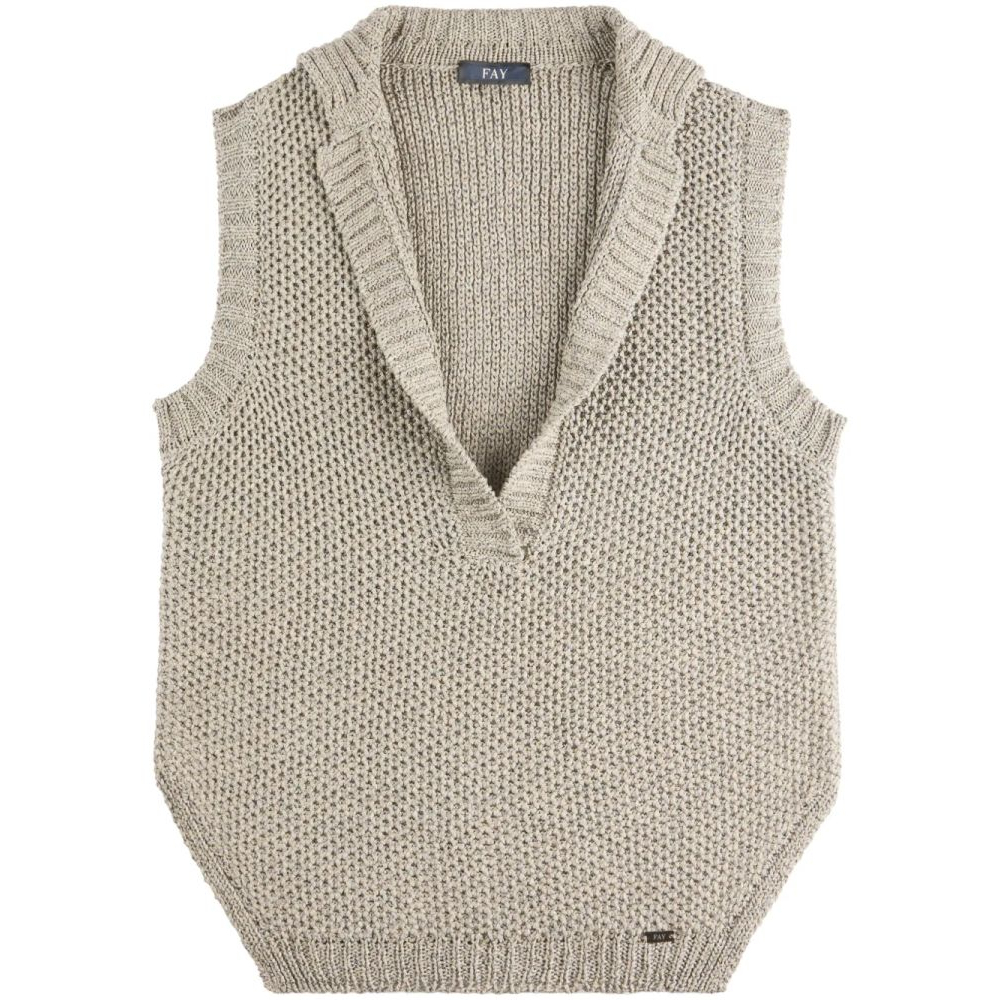 Women's 'Plunging-Neck' Sweater Vest