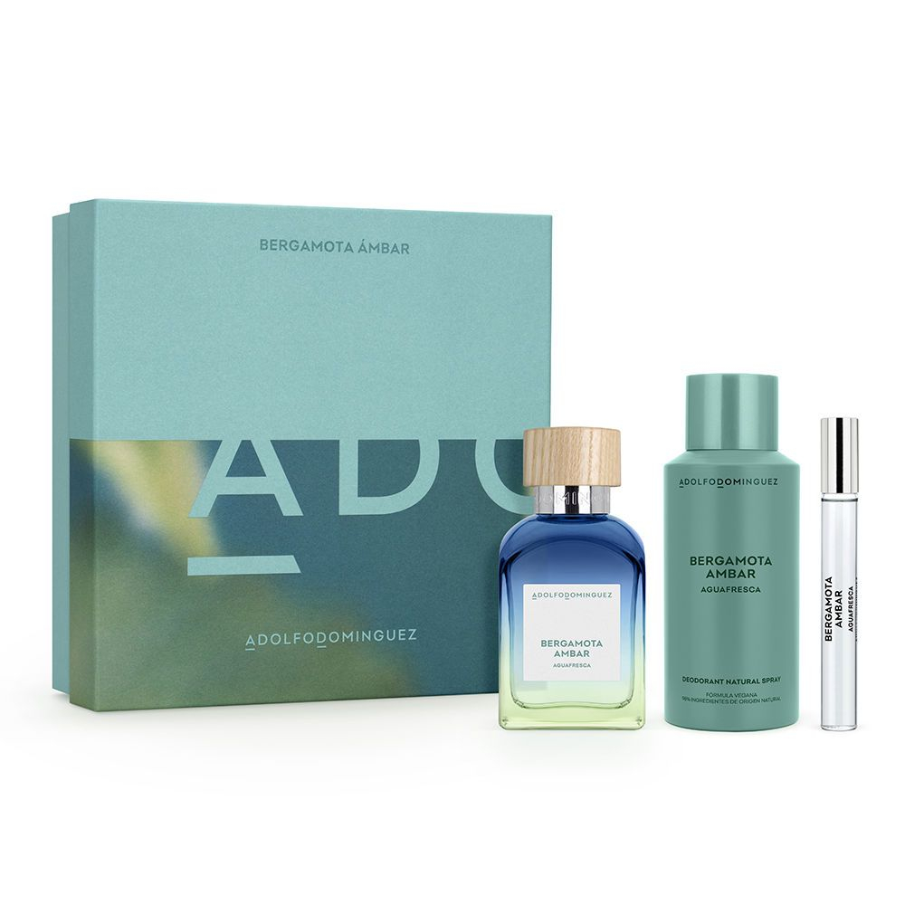 Coffret de parfum 'Agua Fresca de Bergamot Ámbar' - 3 Pièces